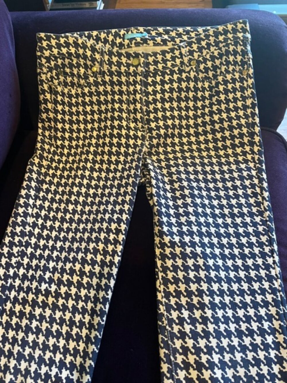 Cute Navy and White J. McLaughlin Pants
